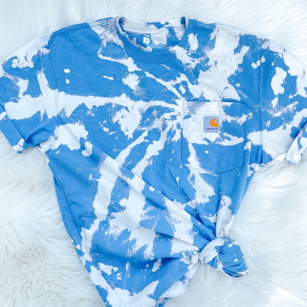 Carhartt Reverse Dye T-Shirt (Blue Lagoon)